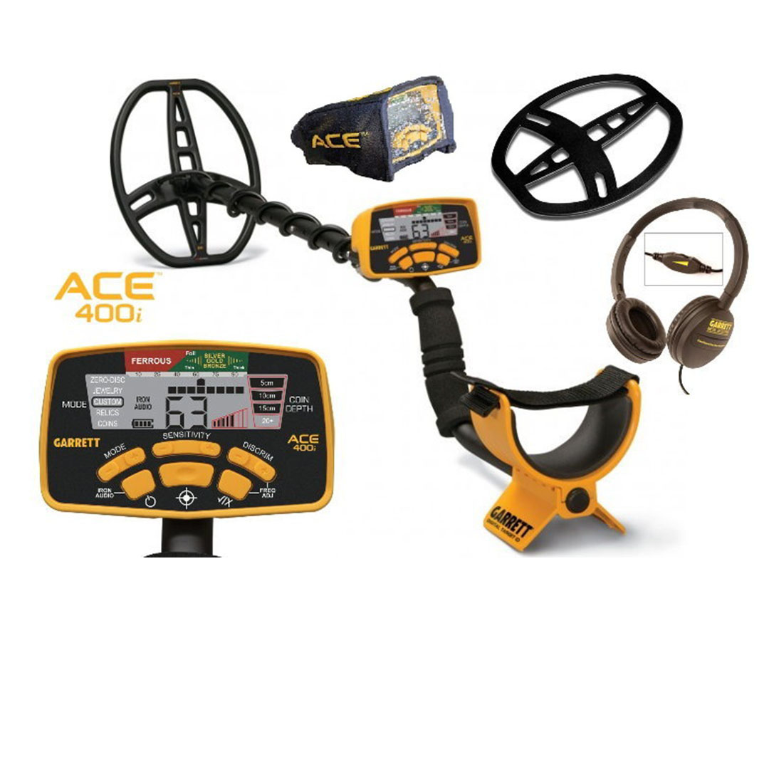 Garrett Ace 400İ (8.5×11 DD Başlıklı) Dedektör